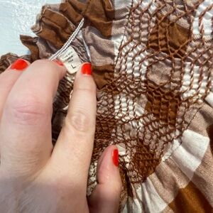 Dôen - Heather Taylor Home dress in Nutmeg